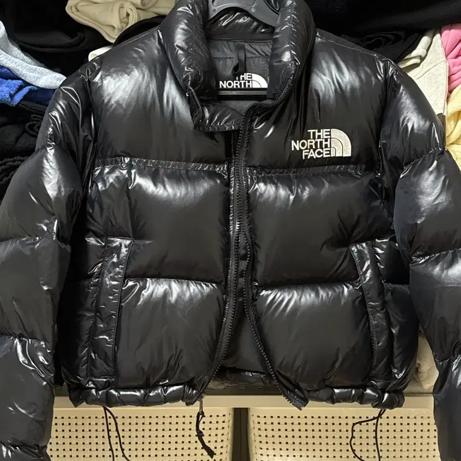 노스페이스 눕시 숏 자켓 TNF 블랙