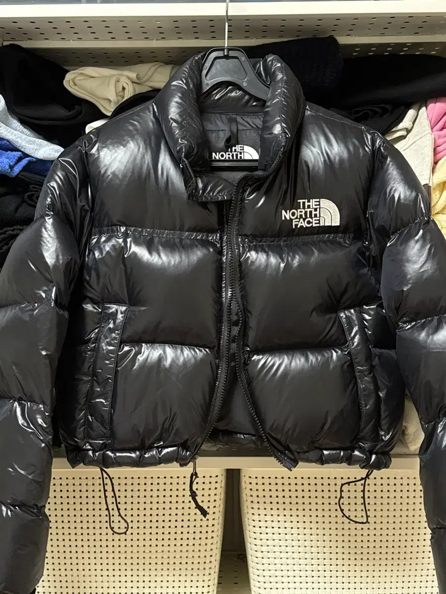 노스페이스 눕시 숏 자켓 TNF 블랙