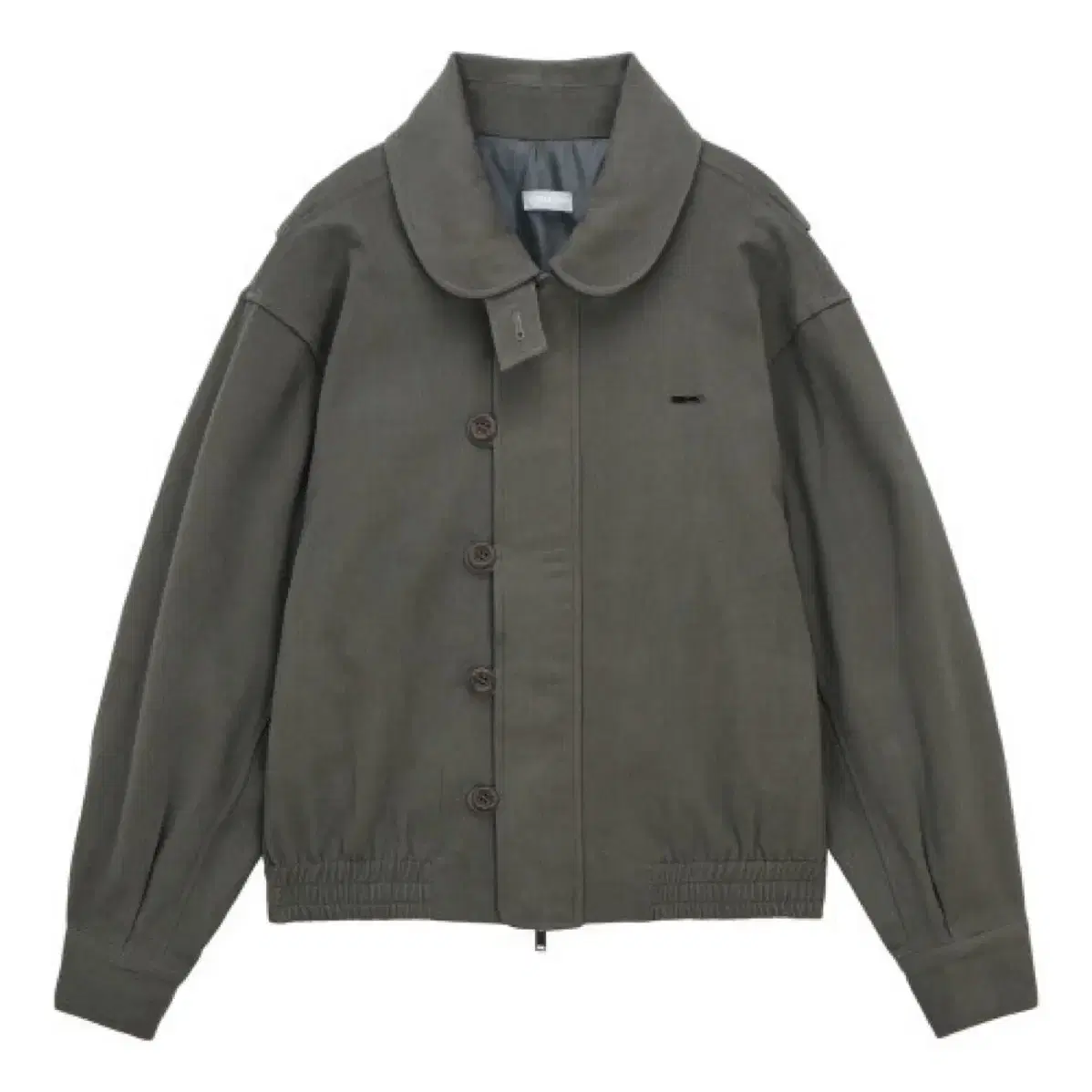 【HUGYOURSKIN】Detachable Round Jacket (Black) MUSINSA | HUG YOUR SKIN Detachable Round Jacket (Black)