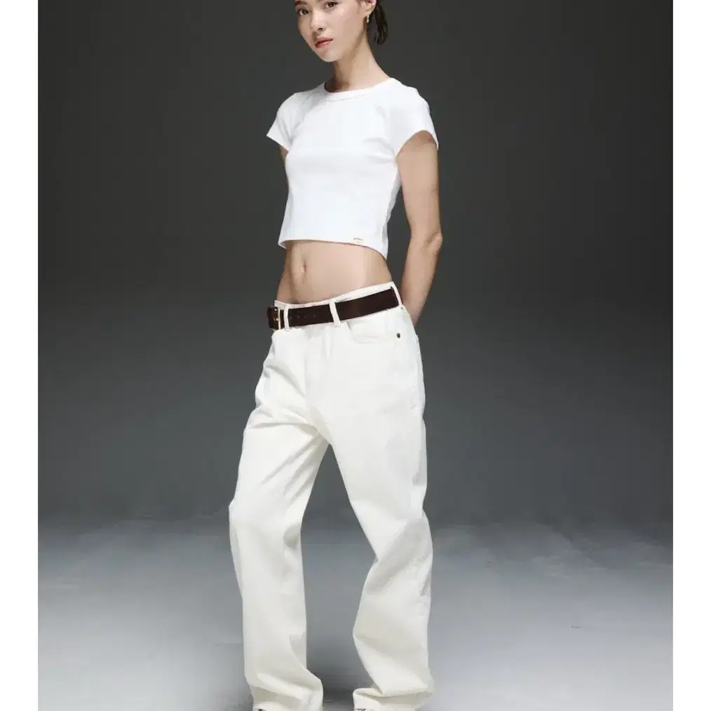 글로니 제인진 THE JANE JEANS WHITE M사이즈