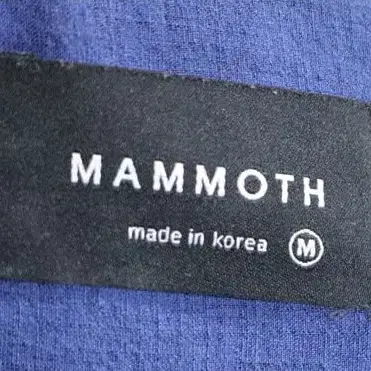 MAMMOTH 긴팔 셔츠 100