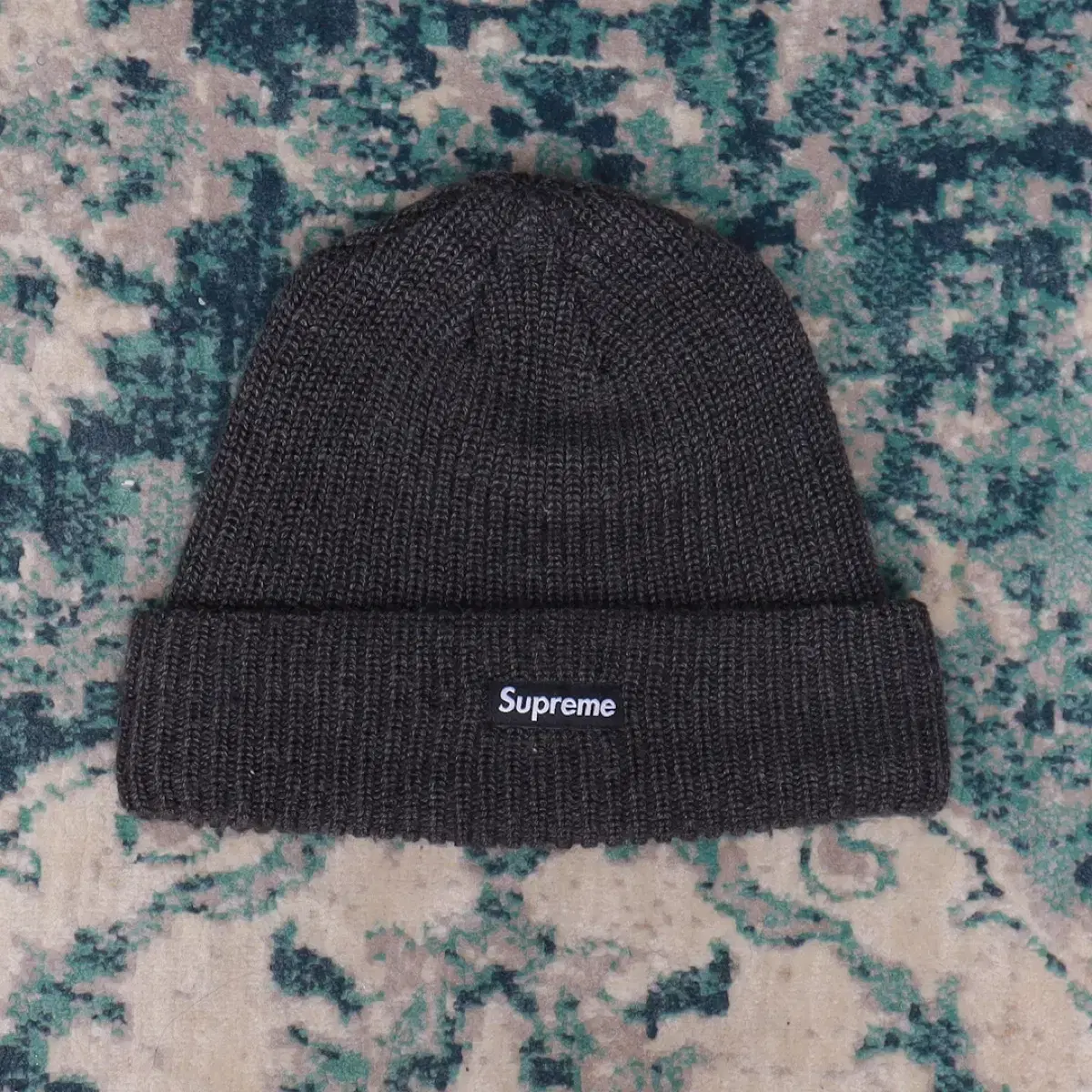 Supreme 24SS 박스로고 비니 챠콜