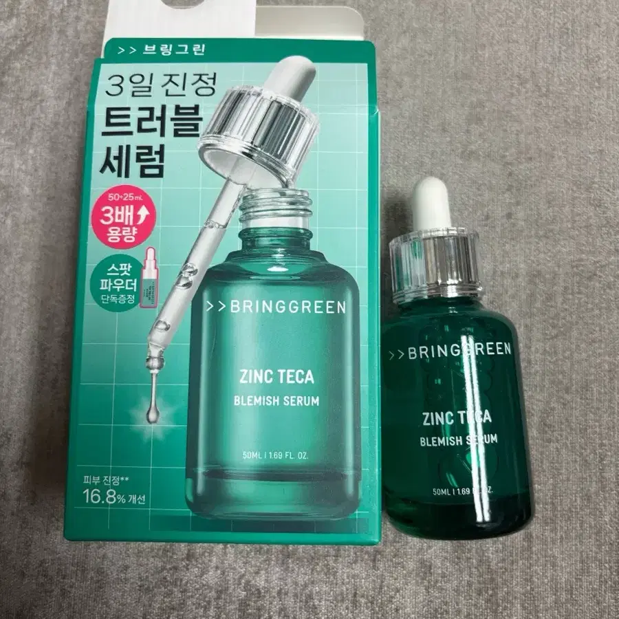 새상품) 브링그린 징크테카 세럼 50ml