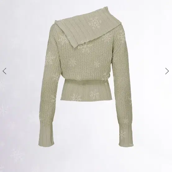 스컬프터  Funnel Neck Sweater Linen