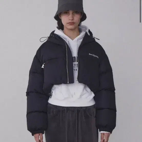 레스트앤레크레이션 RR HOOD SHORT DOWN JACKET숏패딩