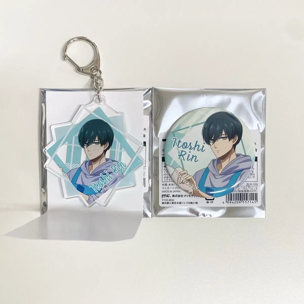 BLUELOCK Itoshirin Sweets Series acrylic Keychain Can Badge keyring Sweets