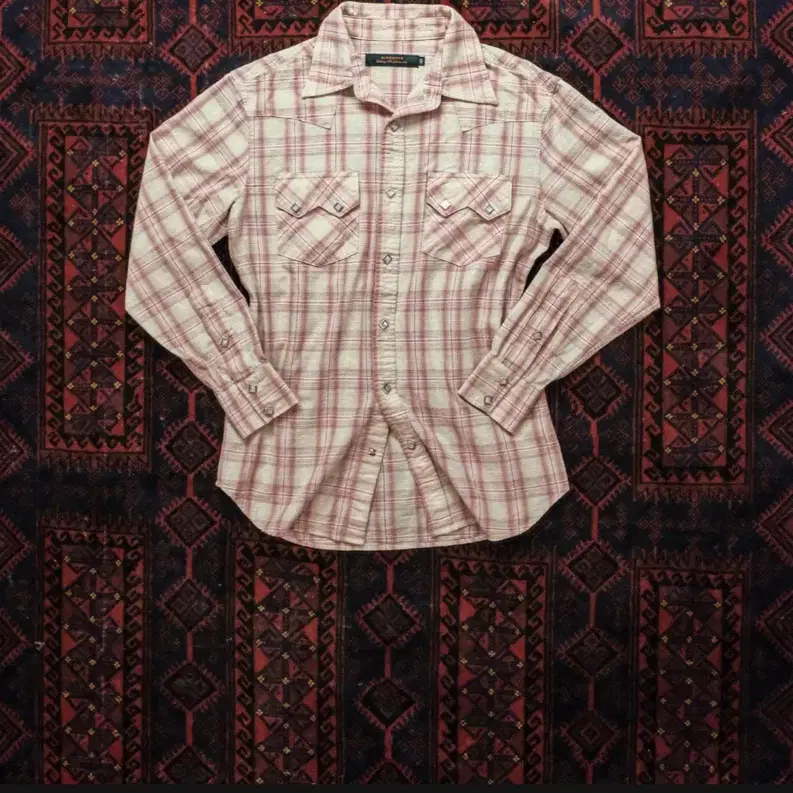 버드노트 Lot.812 WESTERN SHIRTS,PINK