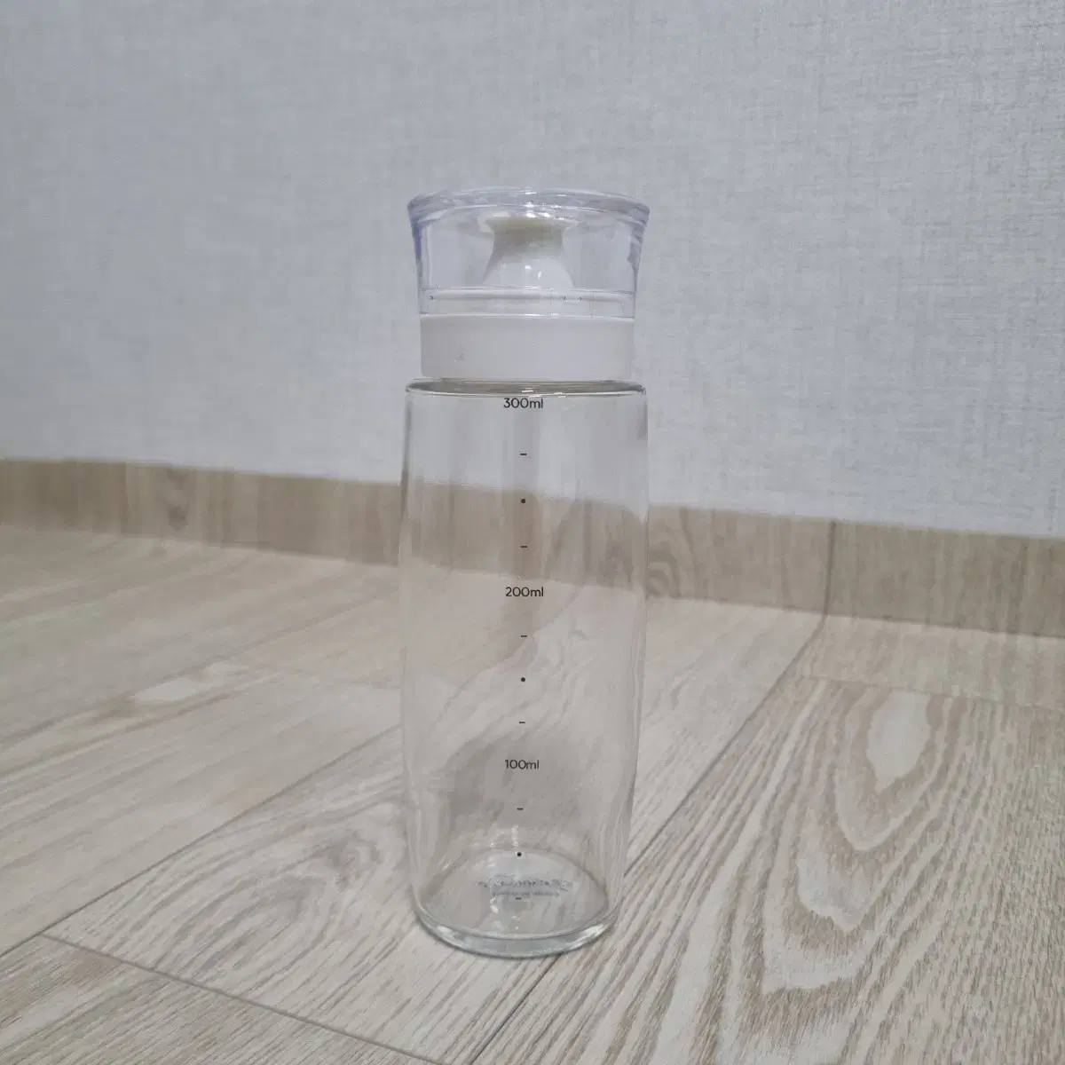 시노글라스 뉴라운드 오일병 크림 화이트 300ml 미사용