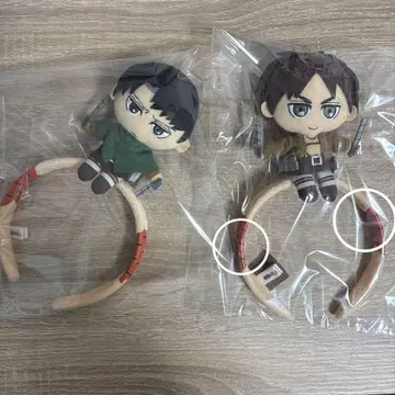 진격의 거인 USJ 머리띠 리바이 엘렌