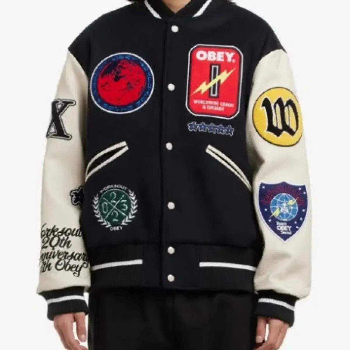 Obey Works Out 20th Anniversary Varsity