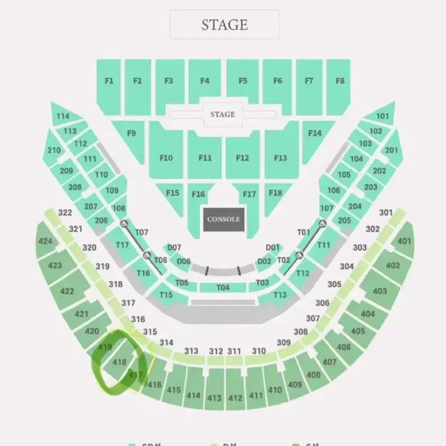 (예약중)데이식스 콘서트 클콘 / 첫콘 418구역 양도