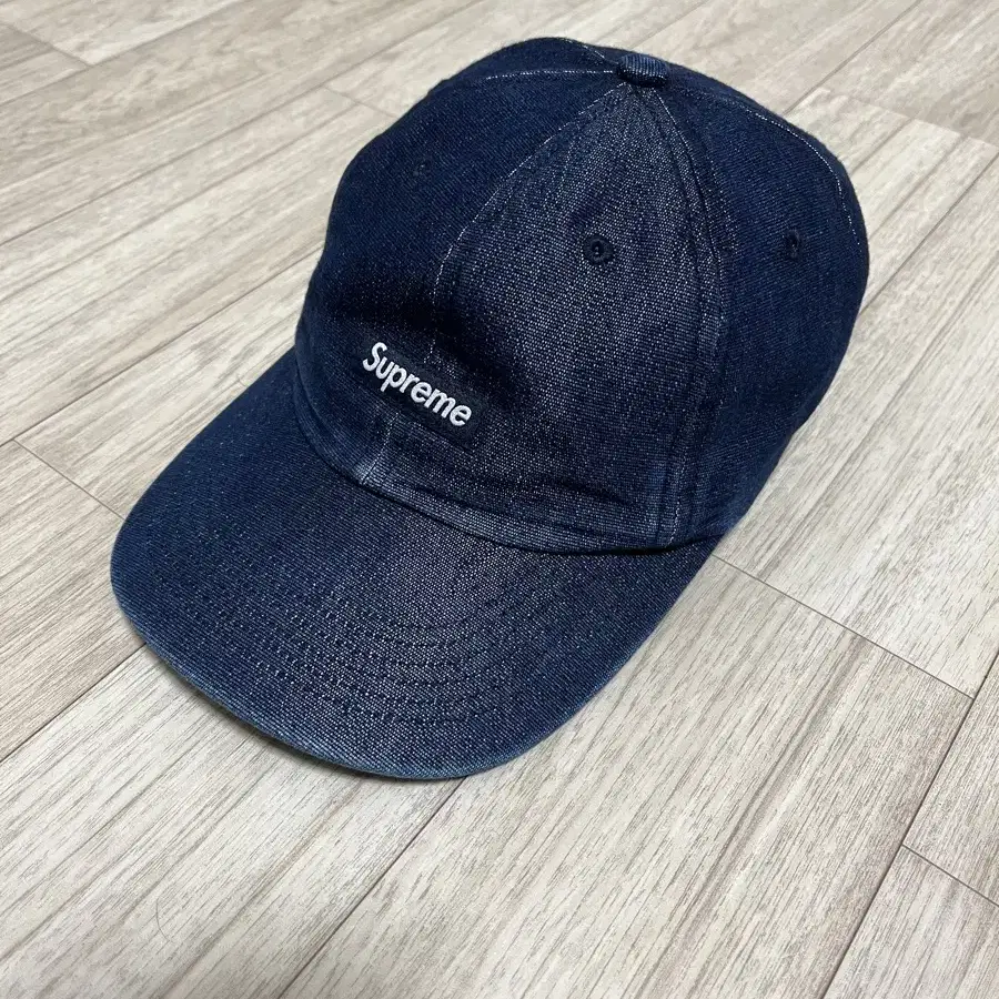 Supreme Cordura Denim Small Box 6-Panel