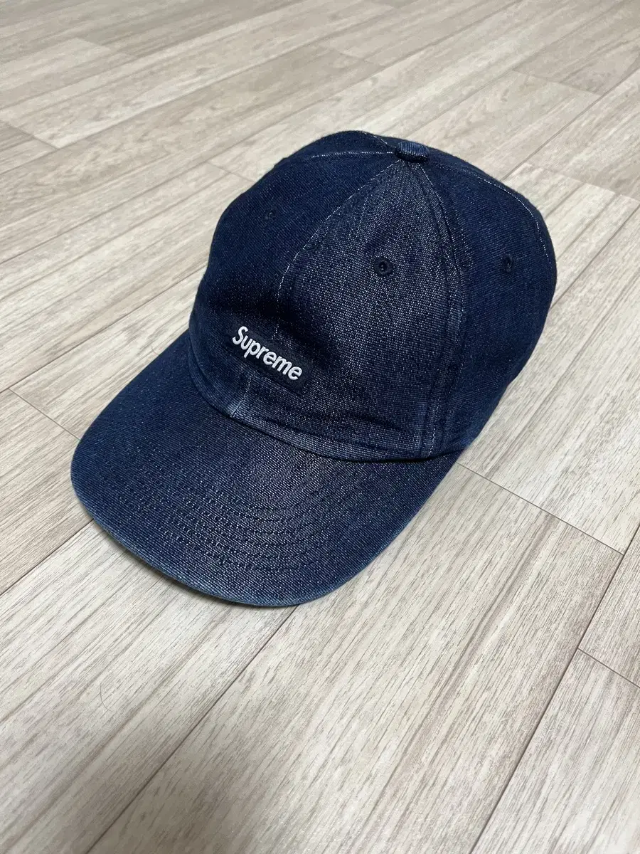 Supreme Cordura Denim Small Box 6-Panel