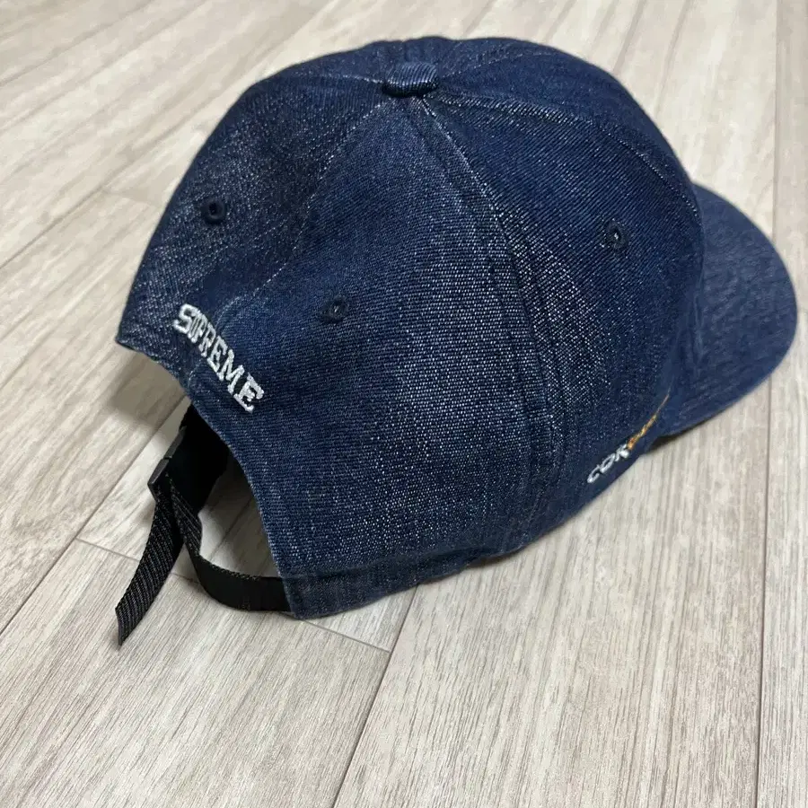 Supreme Cordura Denim Small Box 6-Panel