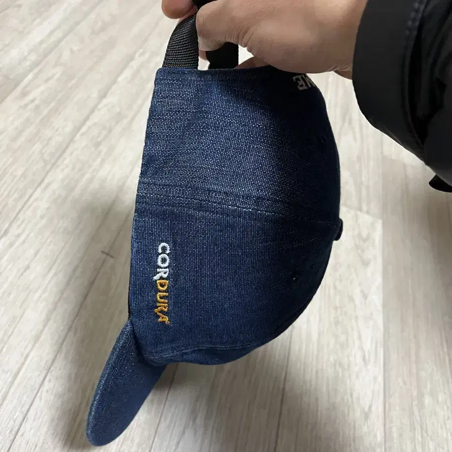 Supreme Cordura Denim Small Box 6-Panel