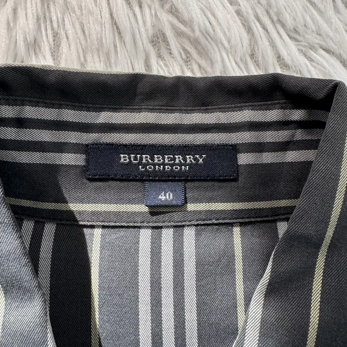 BURBERRY 일본 빈티지 셔츠 버버리 버버리셔츠 버버리블라우스 40