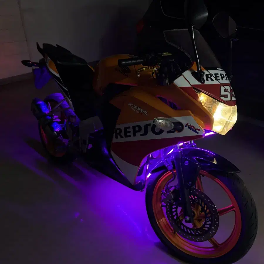 cbr125 랩솔