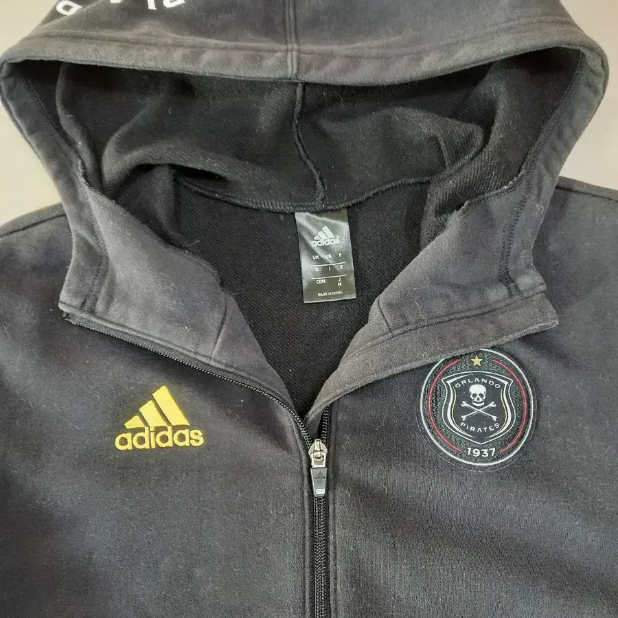 M95 adidas ORLANDO PIRATES 후드집업 블랙 M-786