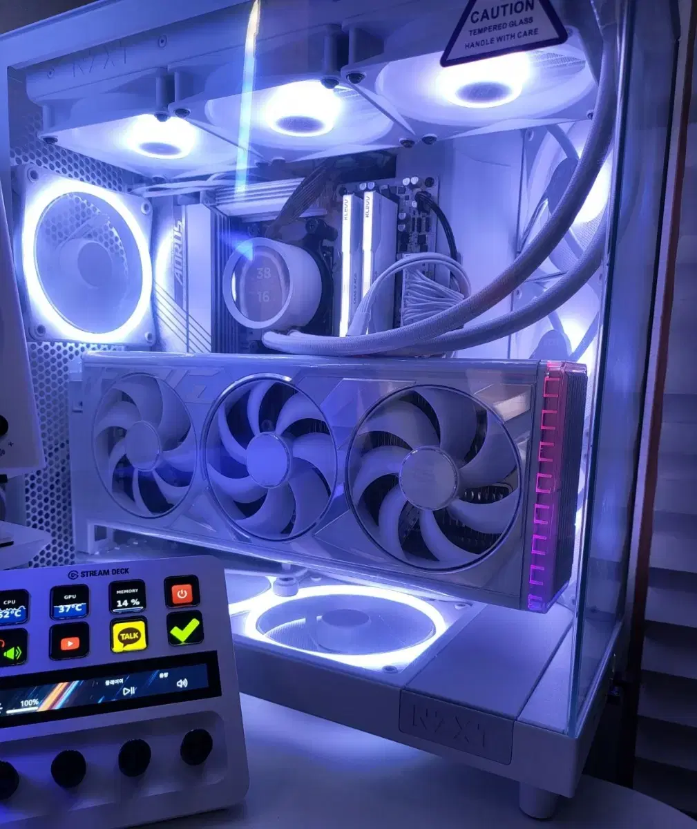 7800X3D 4080 NZXT 본체 모니터 판매 합니다