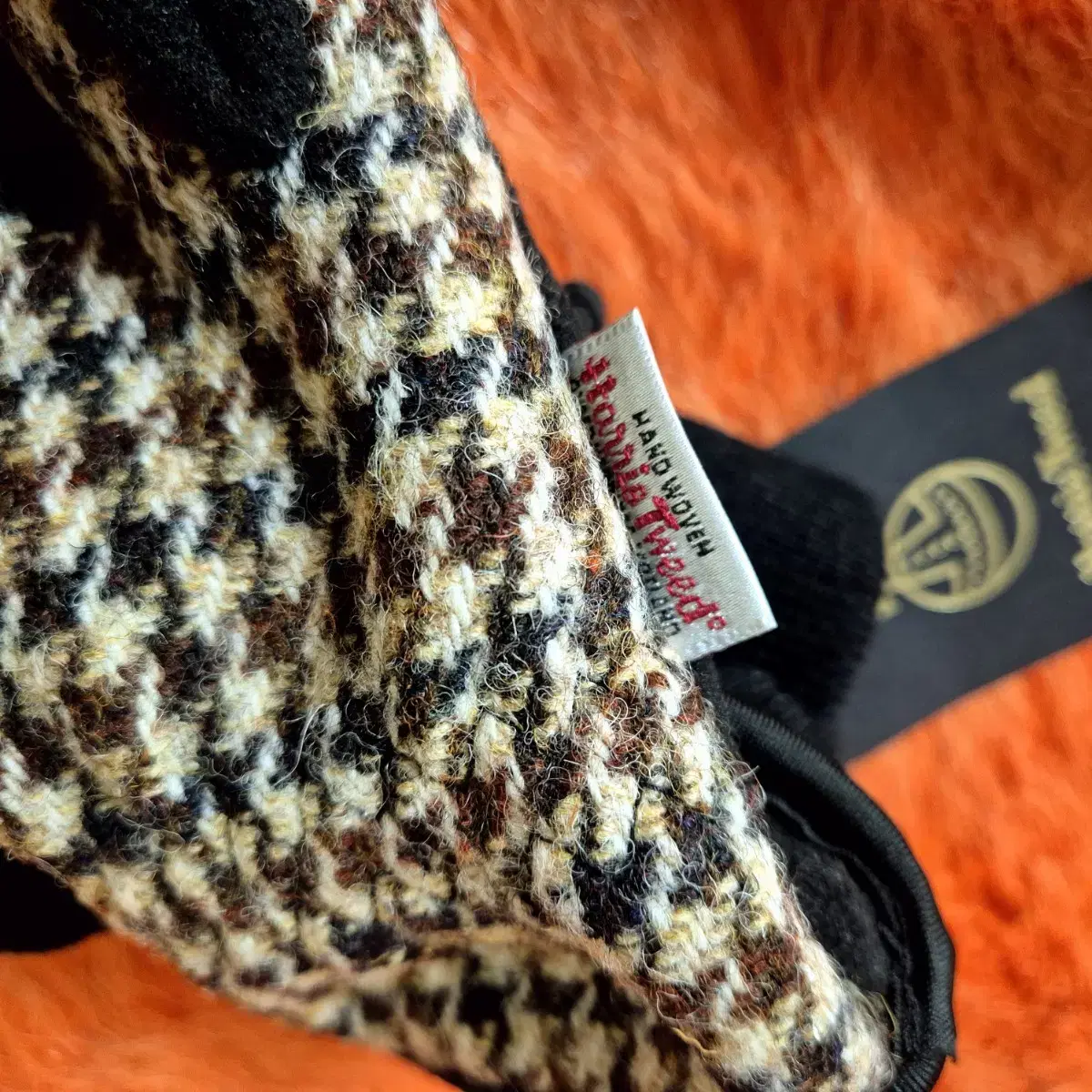 HARRIS TWEED 해리스트위드 장갑 키즈 14-15CM