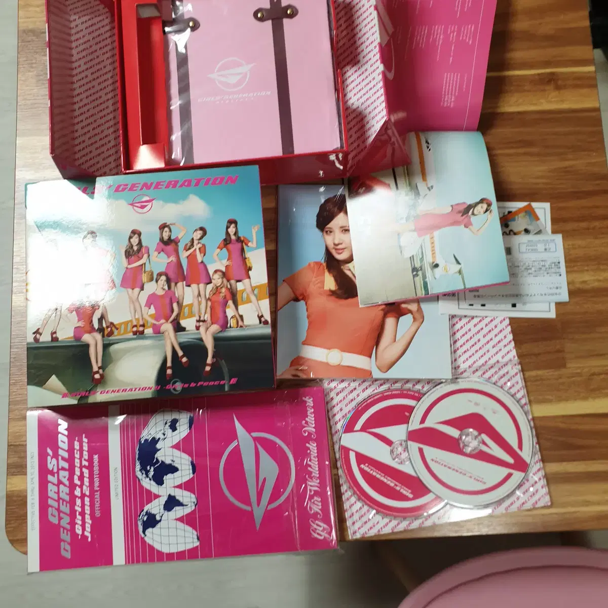 소녀시대 II Girls & Peace 직구한정판 CD+DVD 굿즈 사진