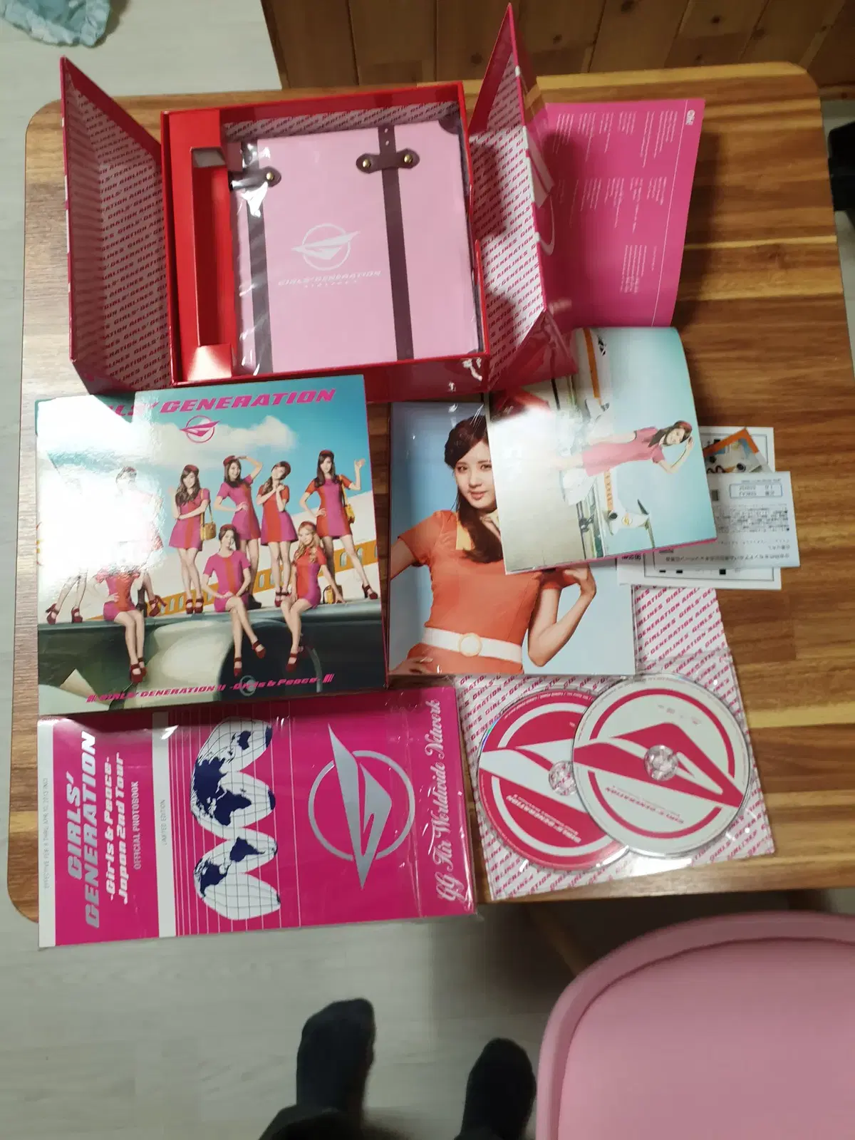 Girls Generation II Girls & Peace Direct Limited Edition CD+DVD Merchandise Photo