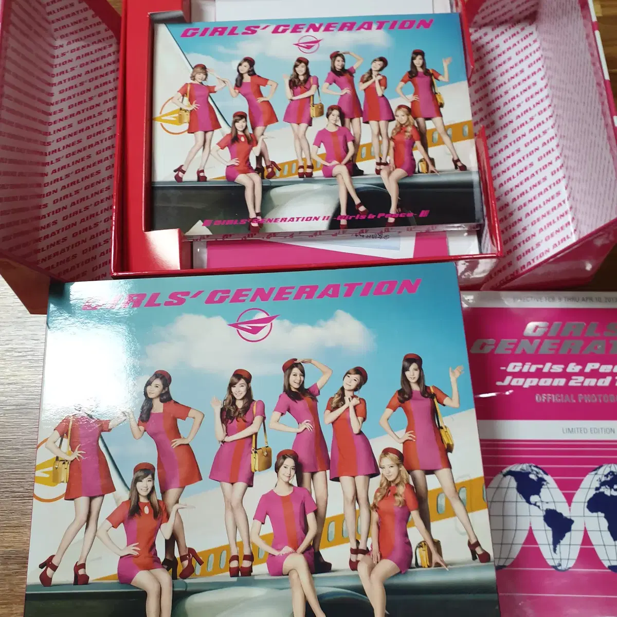 소녀시대 II Girls & Peace 직구한정판 CD+DVD 굿즈 사진