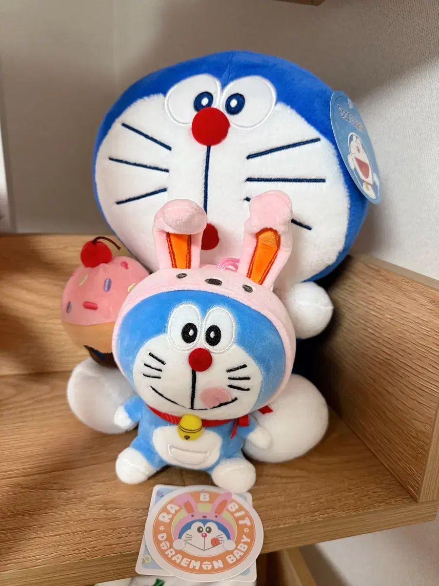 <새상품> Doraemon doll set .tacked on