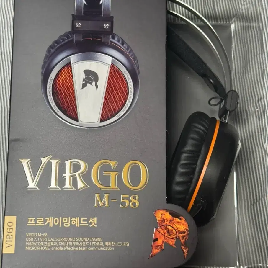 게이밍헤드셋 버고 VIRGO M-58 (12대 남음)