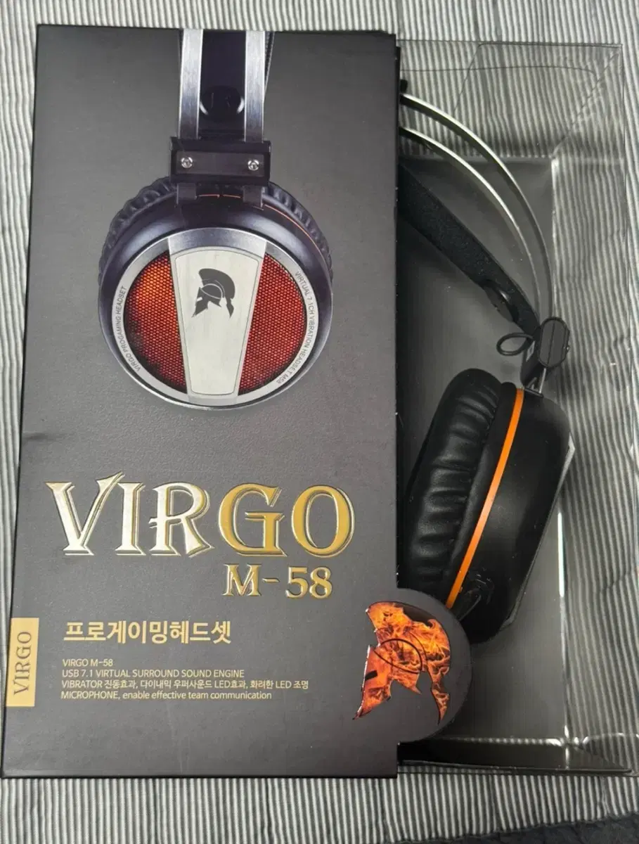 게이밍헤드셋 버고 VIRGO M-58 (12대 남음)