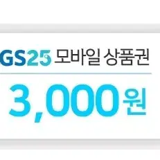 gs25 3천원