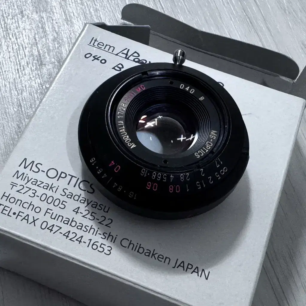 (130만원) MS Optics 28mm Apoqualia