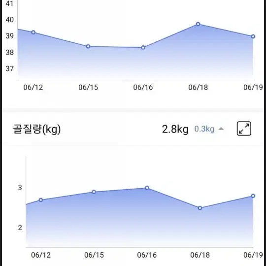 스마트 체중계 욜로그램 YG-2020