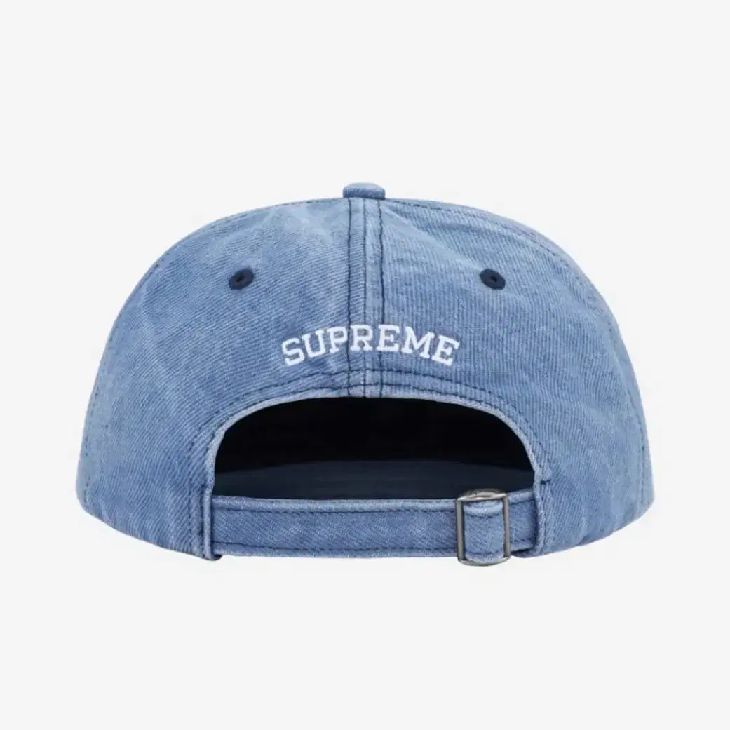 Supreme Pigment S Logo 6-Panel Denim