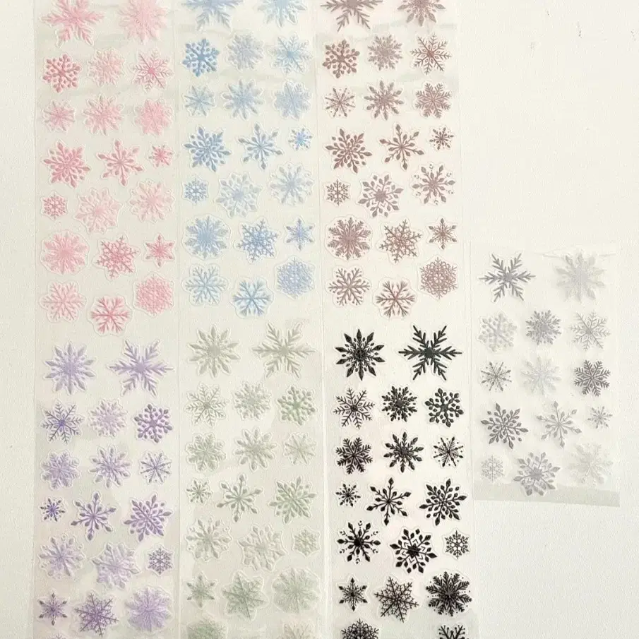 까꽁님 Snowflake Palette PET Tape