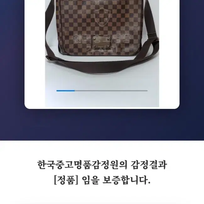 루이비통 다미에 부르클린 크로스백