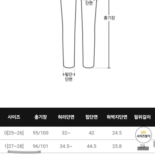 [새상품] 리리앤코 흑청 속밴딩 세미부츠컷 스판 데님 팬츠(정가3.5)