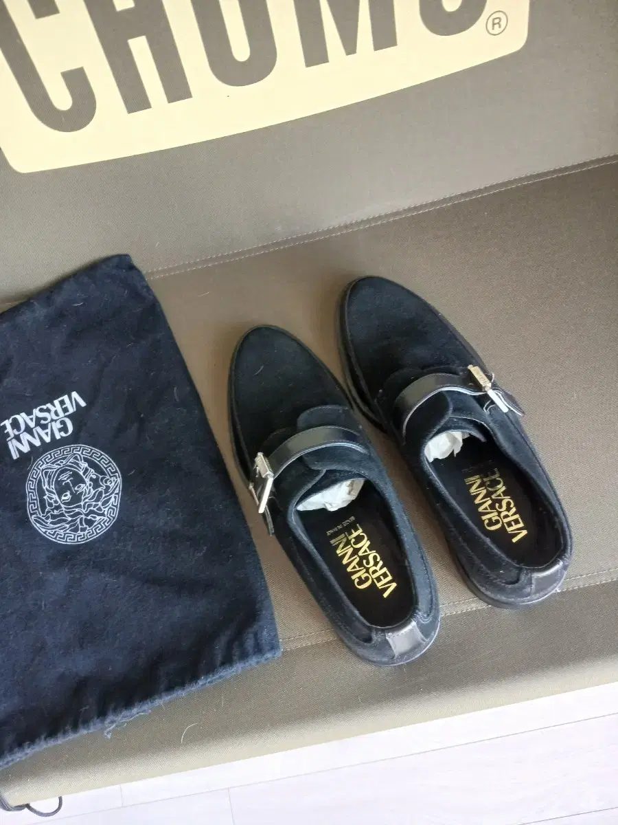 Genuine Versace Suede Loafers