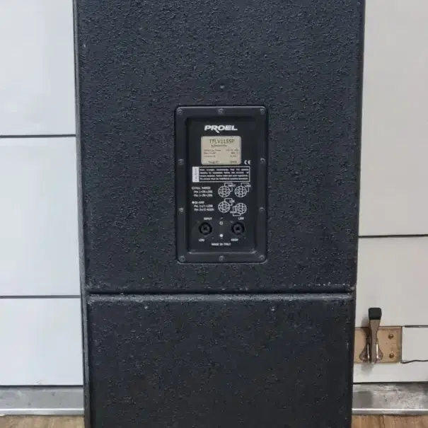 우퍼중고 프로엘 TFLV115SP 800W 서브우퍼