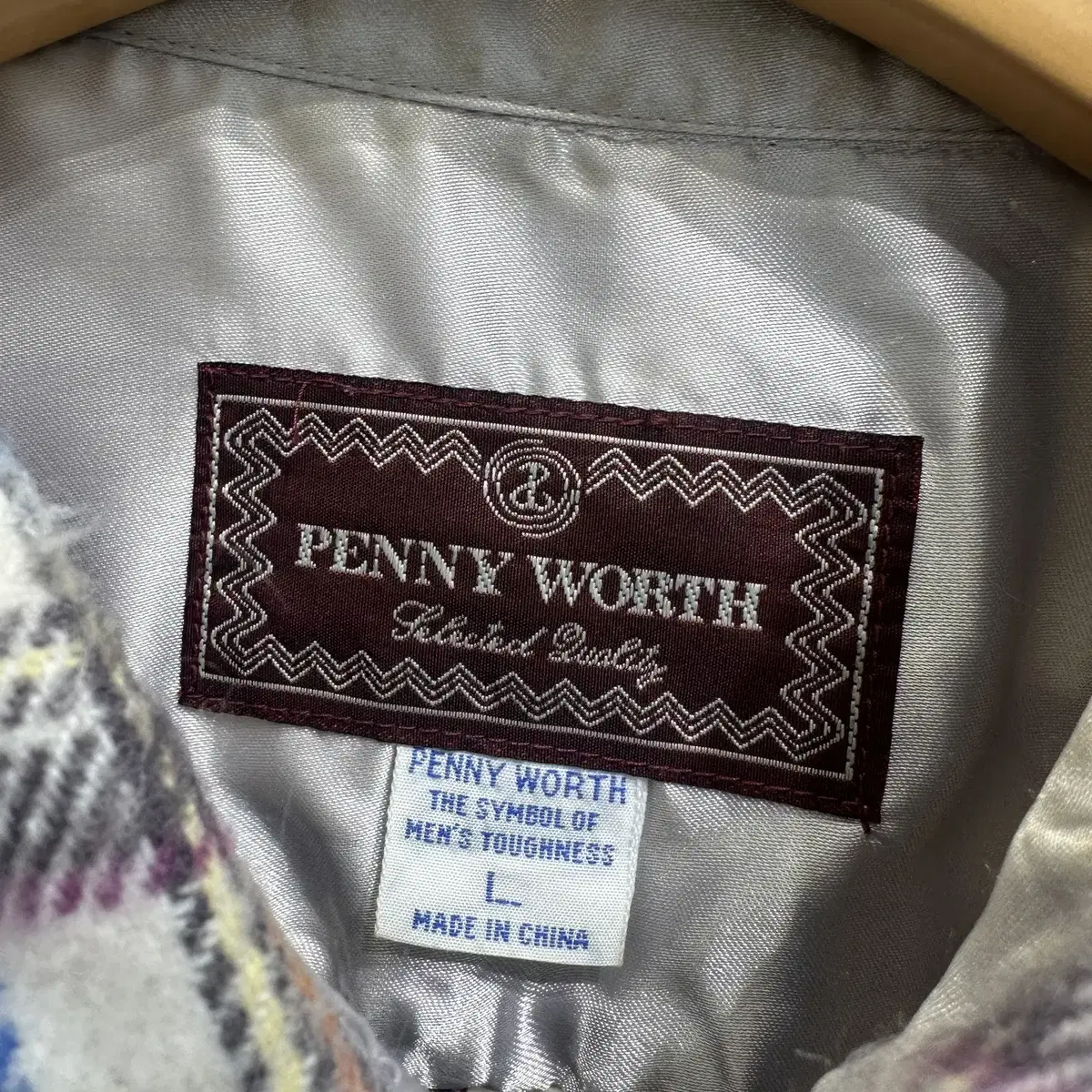 PENNY WORTH 체크 셔츠