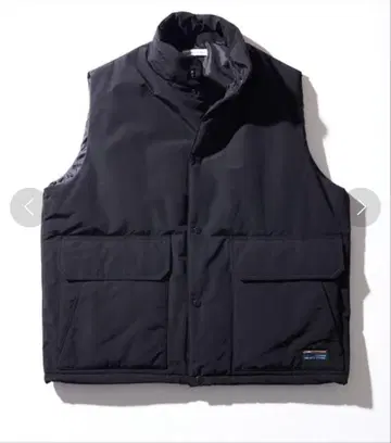 웹 한정판 빅 실루엣 스탠드 카라 패딩 베스트/충전솜 베스트