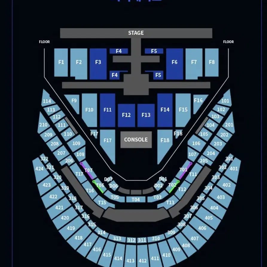 NCT127 콘서트 막콘 자리교환