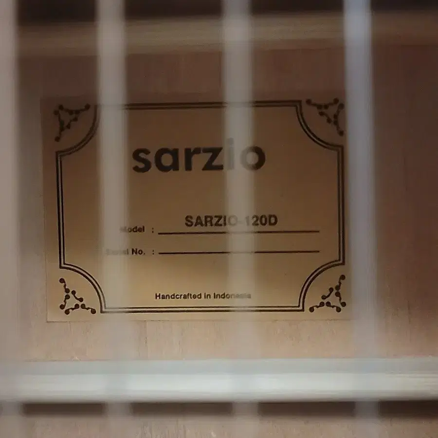 사지오 SARZIO-120D 통기타