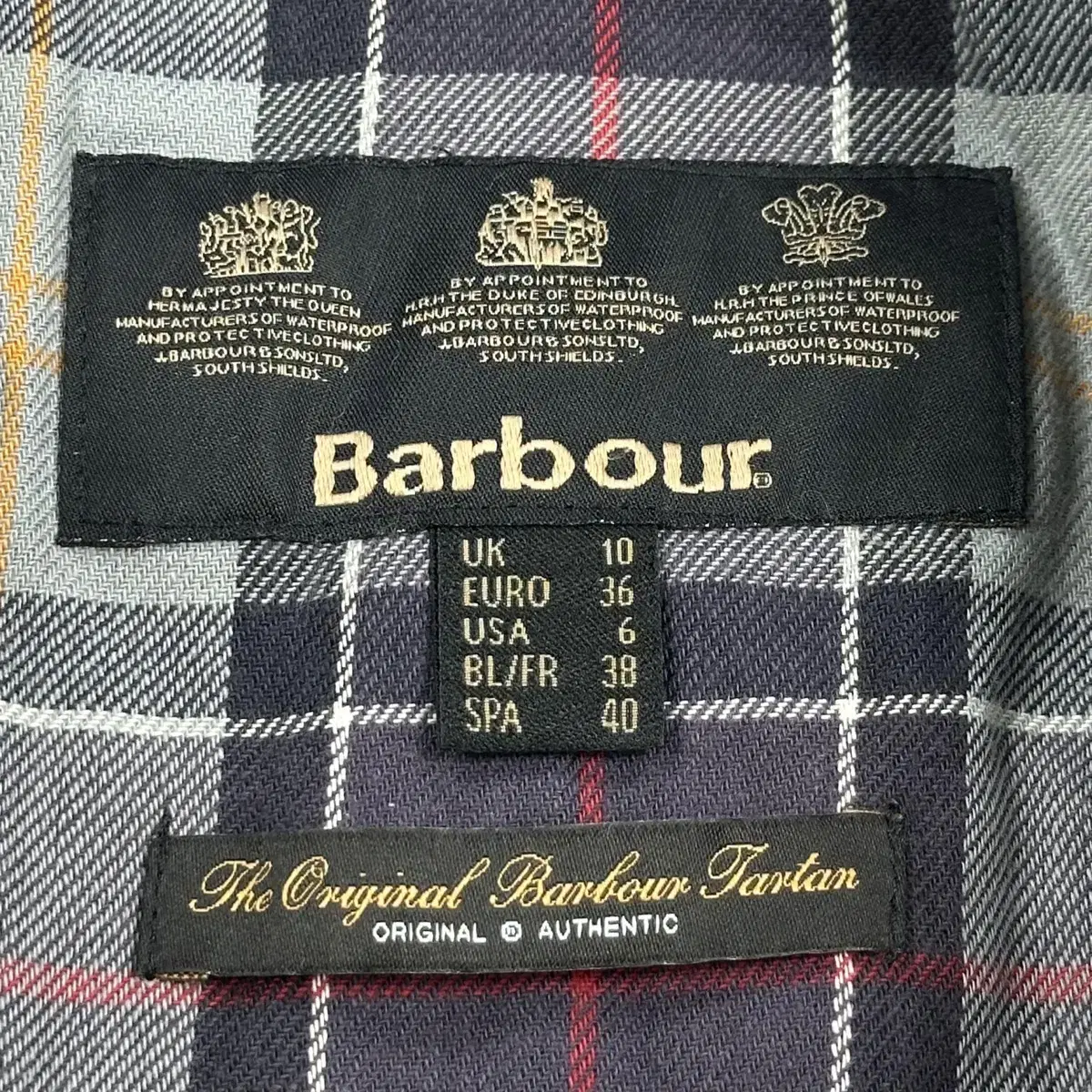 (36,S) Barbour 바버 여성 퀼팅 비드넬 왁스자켓