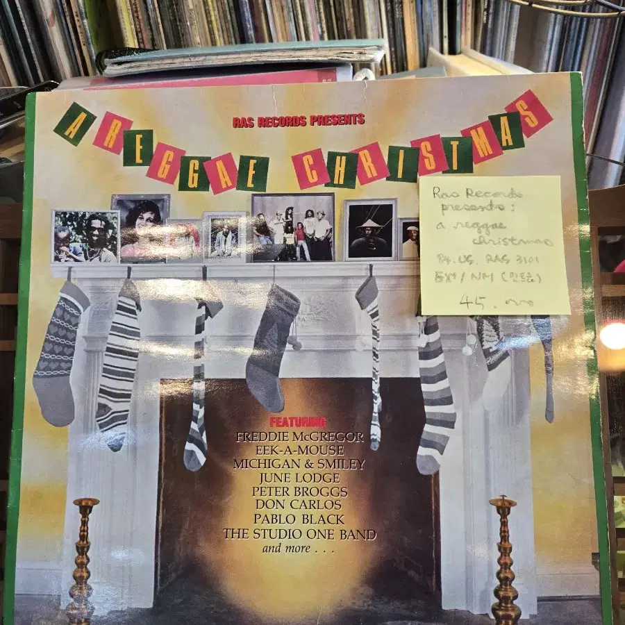 A Reggae Christmas.84.US.민트급lp