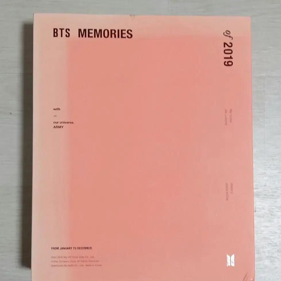 방탄소년단 2019 메모리즈