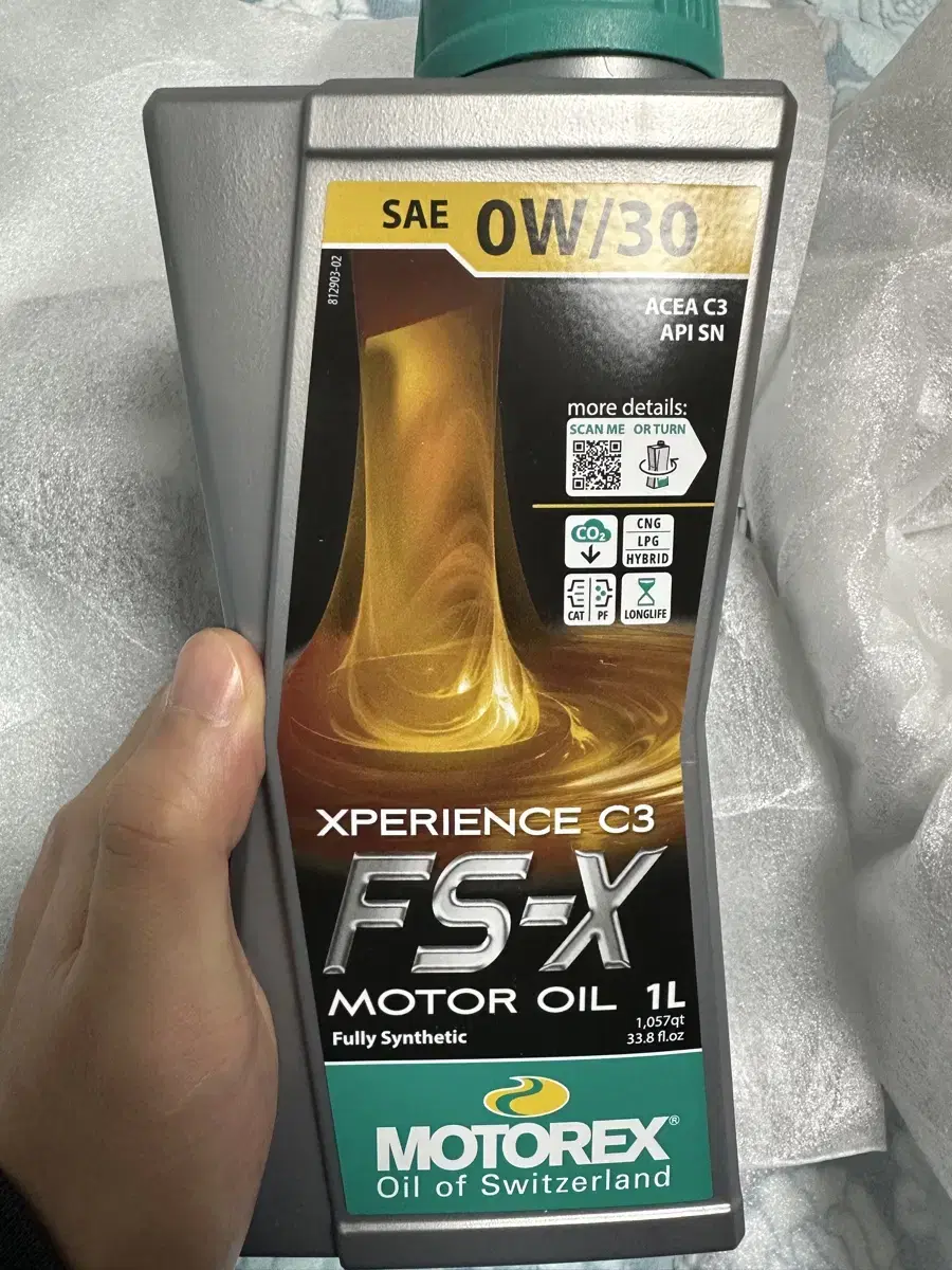 모토렉스 엔진오일 FS-X 0W30