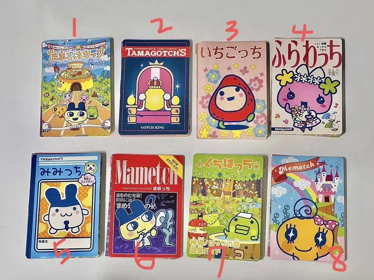 Tamagotchi Mini Magazine Book Sticker