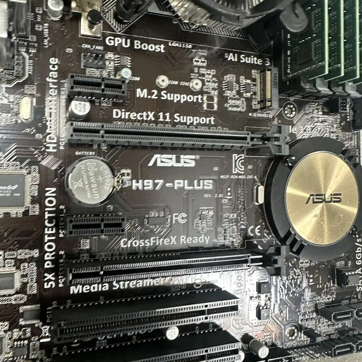 i5 4690 32G H97 plus 4세대 메인보드 CPU