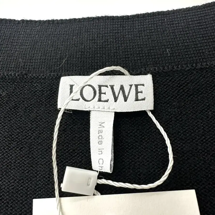 Loewe 로에베 블랙 니트 가디건